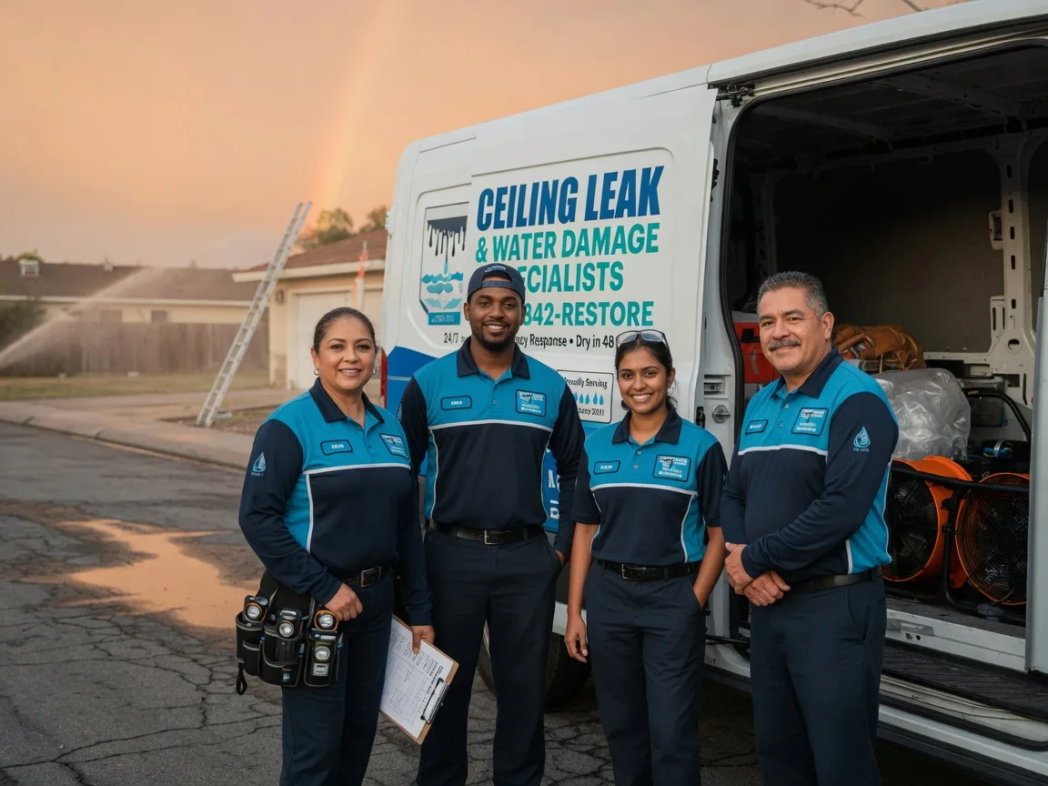 Ceiling Leak Cleanup company in Lowber, PA