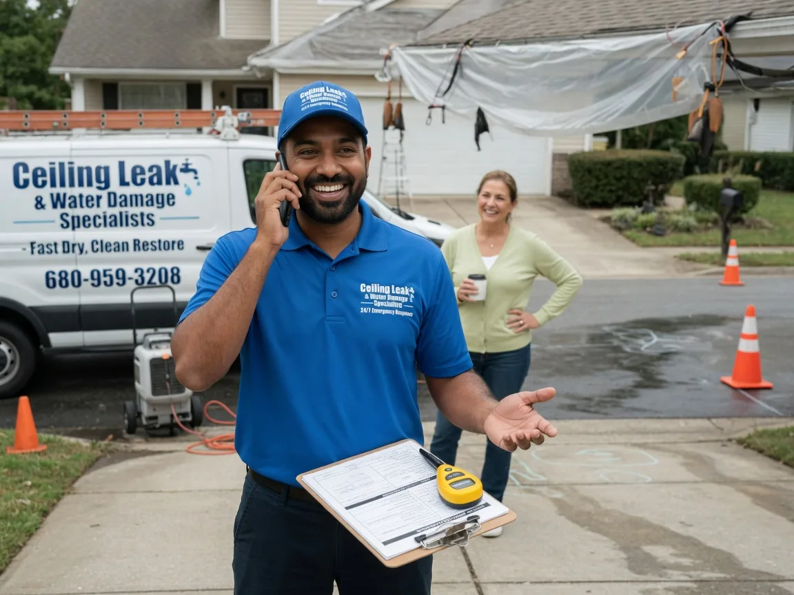 Ceiling Leak Cleanup Lowber, PA FAQs